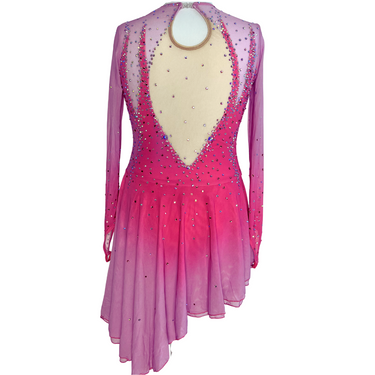 Queen Kürkleid | Majestätischer Vollglitzer | Pink