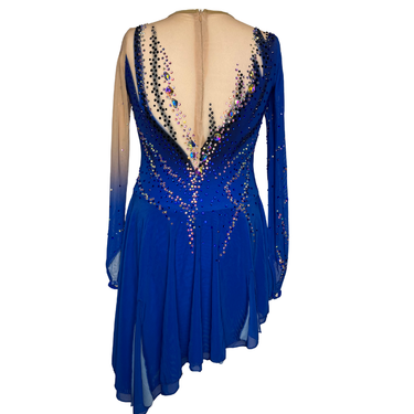 Tilly Modell 6 Kürkleid | Meisterklasse | Ranken-Elemente | Blau
