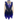 Tilly Modell 7-6 Kürkleid | Luxusklasse | Rauten | Schwarz-Lila