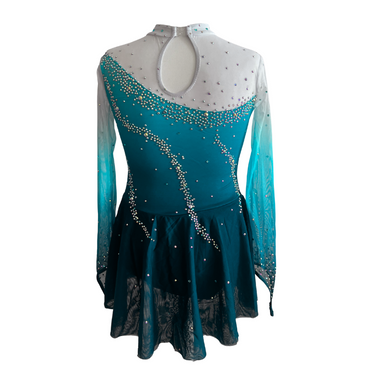 Premium-Kleid Tilly Modell 1 - petrol