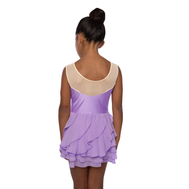 Fantasy-Kurzarmkleid Miray violett