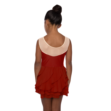 Fantasy-Kurzarmkleid Miray rot